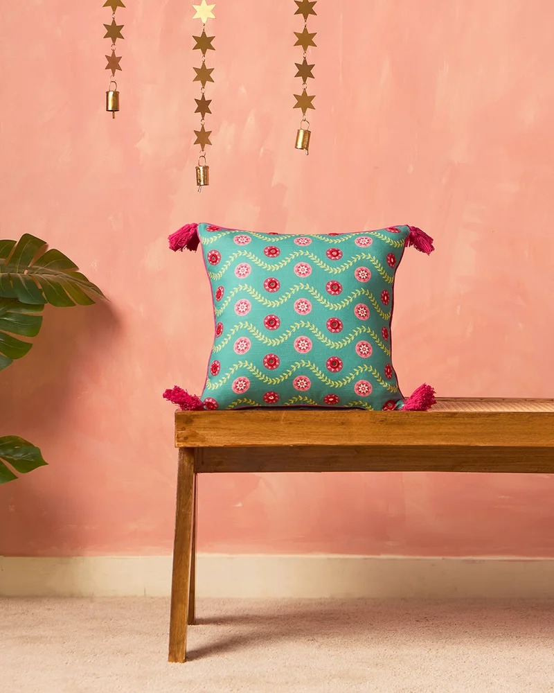 Jhilmil Cushion Cover, 16"
